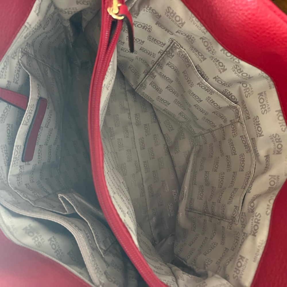 MICHAEL Michael Kors Cherry Red Tote - Picture 4 of 11